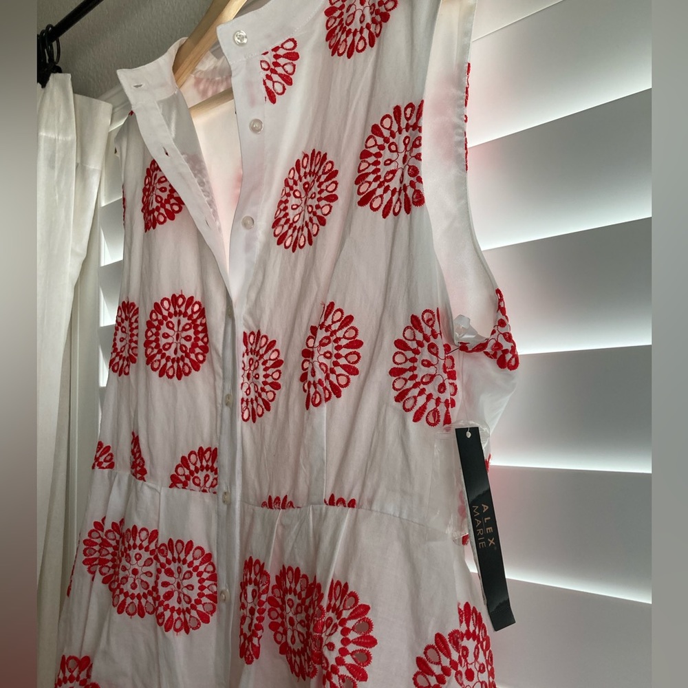 Alex Marie Jari Embroidered Dress - Picture 3 of 6